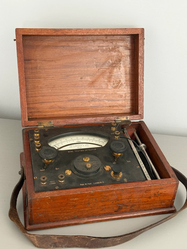Antique mine testing detector - antique,