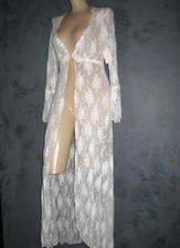 Claire Pettibone Bridal Couture Robe White All Lace Long Karin Enchanting S NeW