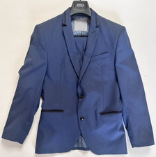 Zara Man 2 Piece Slim Blue