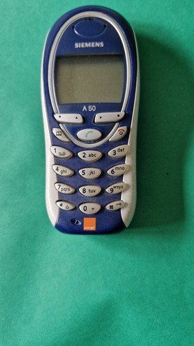 Siemens a50 blue mobile phone - siemens,