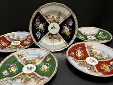 5 Meissen Soup Bowls