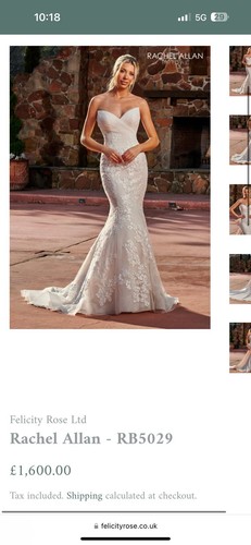 Rachel allen bridal dress - allen,