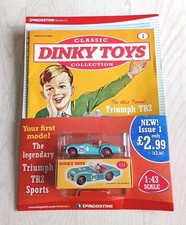 DeAgostini Classic Dinky Toys Collection Issue 1. Triumph TR2.