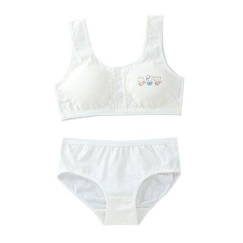 Girls training bras panties - training,