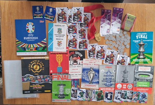 Job lot panini programmes - job, lot.panini.programmes.1966