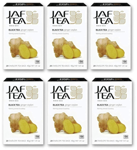 Jaf tea ginger - -, 6
