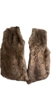 Lanshifei grey  faux fur gilet