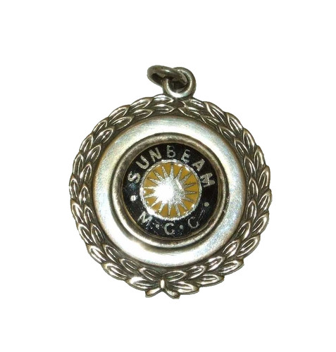 Sumbeam rally badge fob - rally,