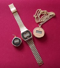 VINTAGE DIGITAL WATCHES  x 3