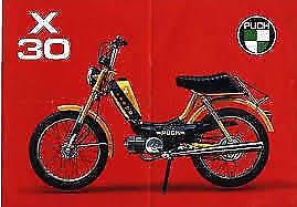 Puch cross illustrated - x-30,