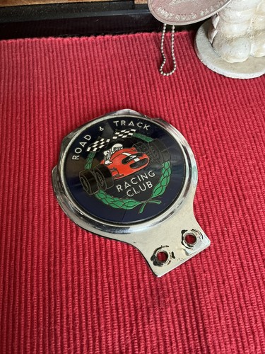 Vintage car badge - vintage,
