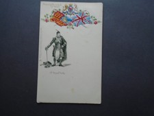 MILITARY EMBOSSED POSTCARD
