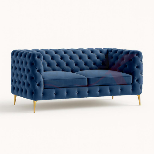 Storex tufted velvet - tufted, sofa