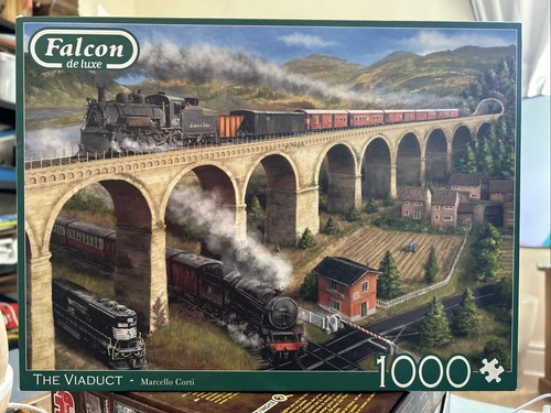 The viaduct steam - viaduct, train