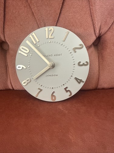 Thomas kent clock gray silver - thomas, gray/silver