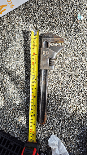 King dick 11in - adjustable, pipe