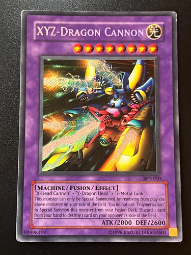 Xyz dragon cannon bpt - xyz-dragon, bpt-010