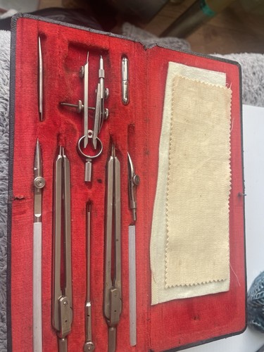 Drawing instrument box set - drawing,