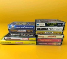 Acorn Electron Cassette Software Bundle - 11 Titles - Repton Cascade 50 Cylon