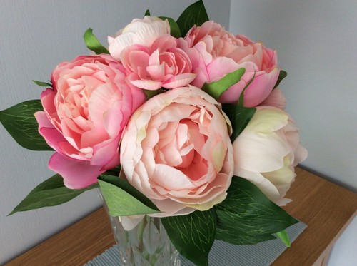 Artifical peony rose - peony,