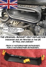 Fiat,Peugeot,Citroen Motorhome Bonnet Vent Water Deflector 3D Printed Mk3/Mk4