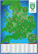 Football Ground Map 92 Club -