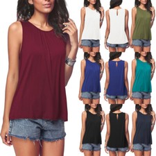 Women Ladies Sleeveless Vest