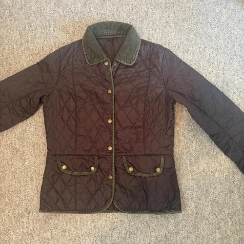 Barbour brown quilted - brown,
