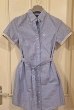 Fred Perry Belted Button Up Dress