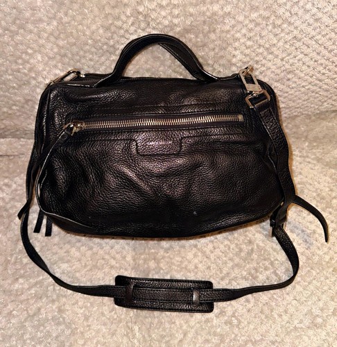 Karen millen black leather bag - karen,