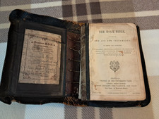 1869 The Holy Bible containing