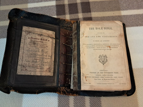 1869 the holy bible containing - the,