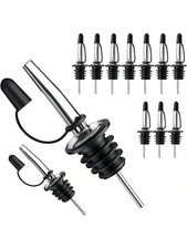 12x Stainless Steel Liquor