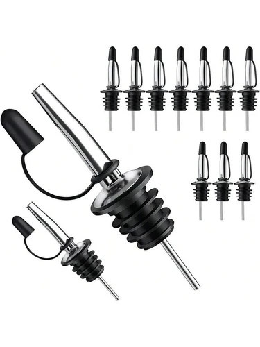 12x stainless steel liquor - 12x,