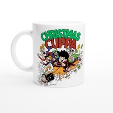 🎄 Beano-Inspired “Christmas Cuppa” Mug – Dennis the Menace, Minnie Minx Gift ☕