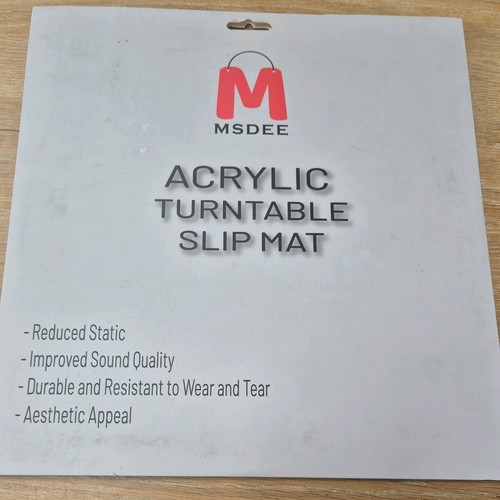 Turntable slip mat vinyl - slip, lp