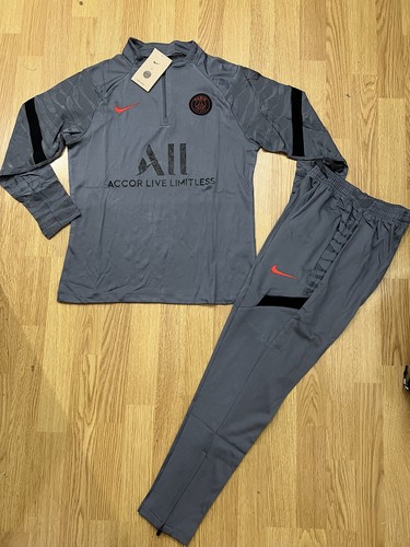 Men psg nike grey - x, grey/red
