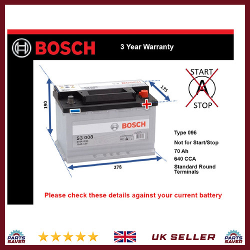 Battery fits ferrari 328 - battery,