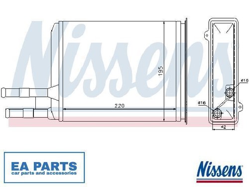 Heat exchanger interior - heat,