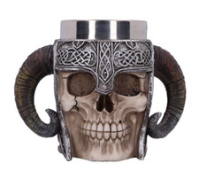 Viking Skull Helmet Tankard
