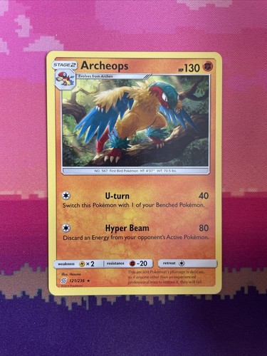 Pokemon card archeops unified - pokemon,