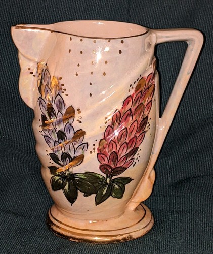 Art deco lustre glazed - art,
