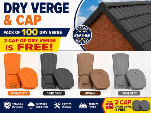 Universal dry verge system - dry,