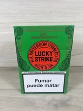 Lucky Strike Tobacco Cigarette Large Storage Tin Ltd Edition Spanish