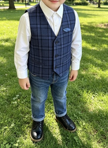 Next boys blue check - boys,