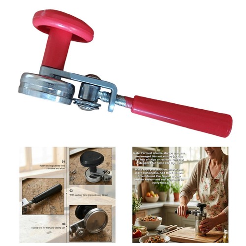 Manual can sealer - manual, portable