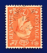 1941 SG488 2d Pale Orange Q11 16 OC 44 Good Used dxlg