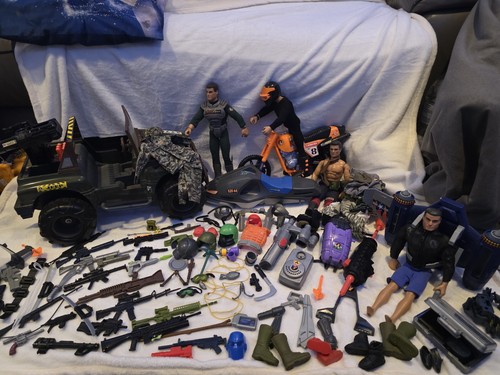 Action man figures vehicles - man,