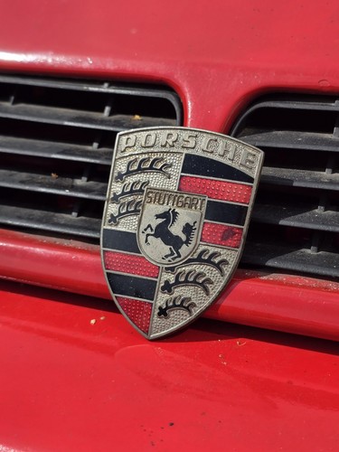 Porsche 911 front hood - hood, badge