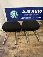 Mk4 Golf Pair Headrests Blue